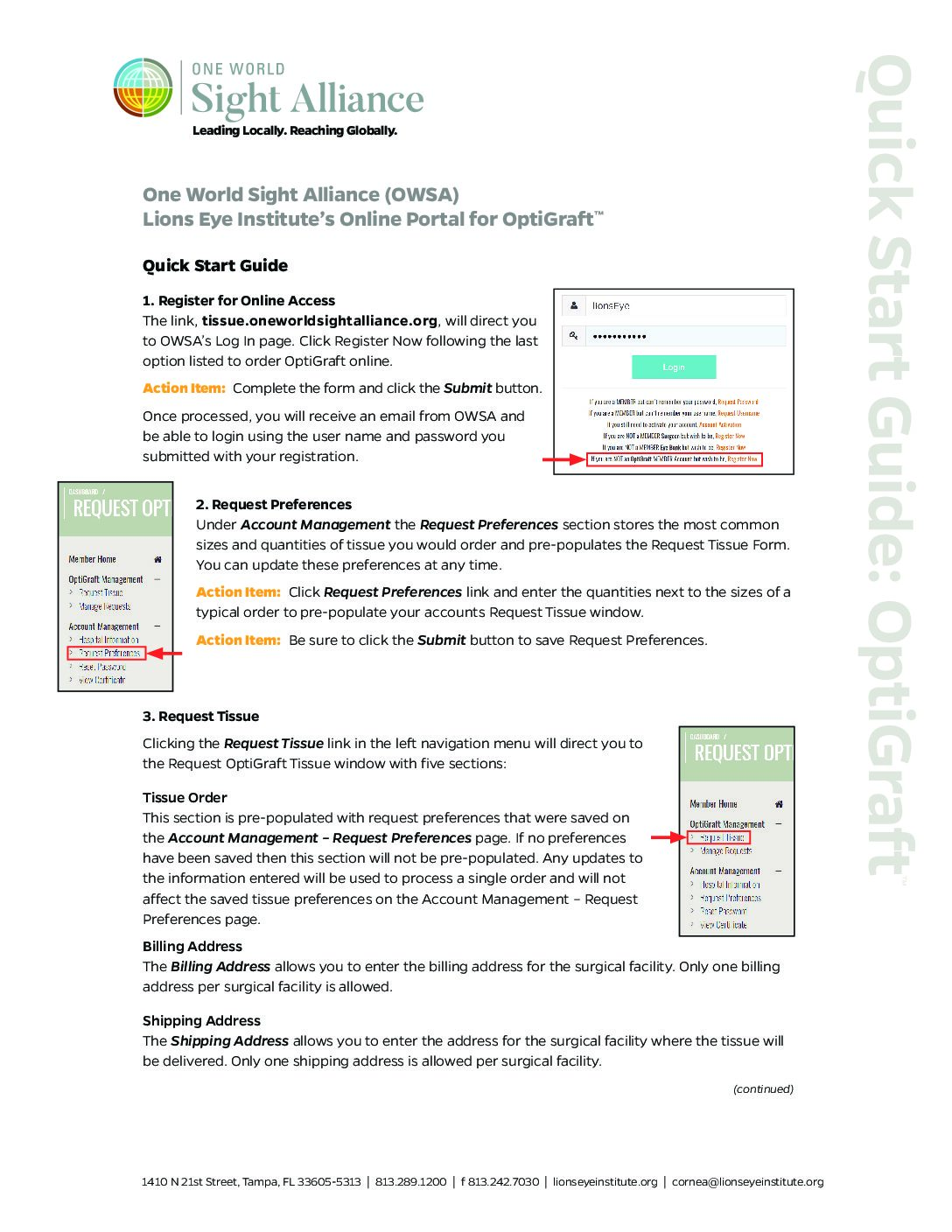 Click to open the OWSA Quick Start Guide – OptiGraft file