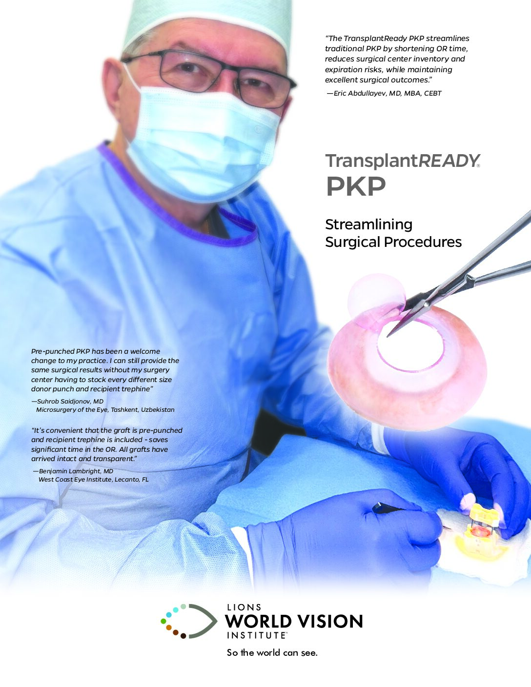 Click to open the TransplantREADY PKP file