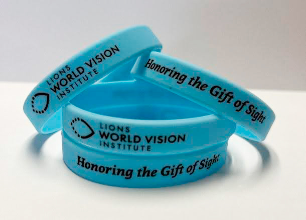 Honoring the Gift of Sight wristbands