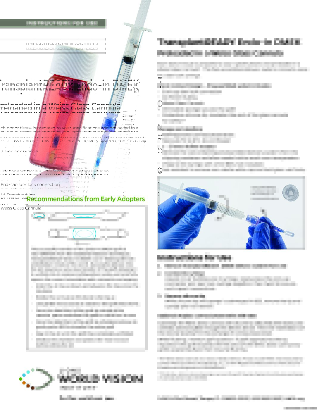 Click to open the TransplantREADY Endo-In DMEK IFU file